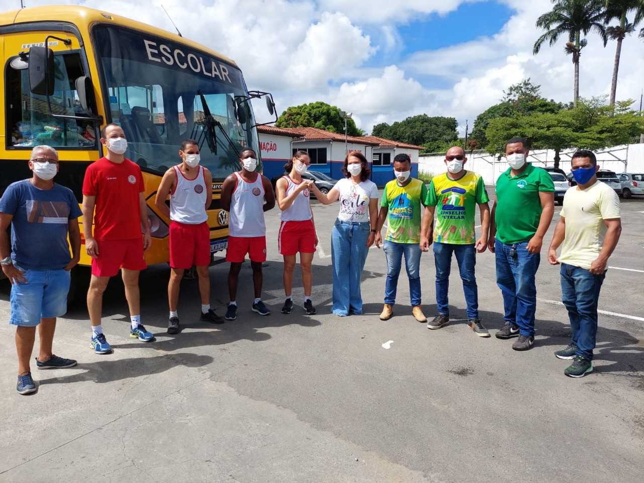 Secretaria de Assistência Social recebe mais doações do Corpo de Bombeiros